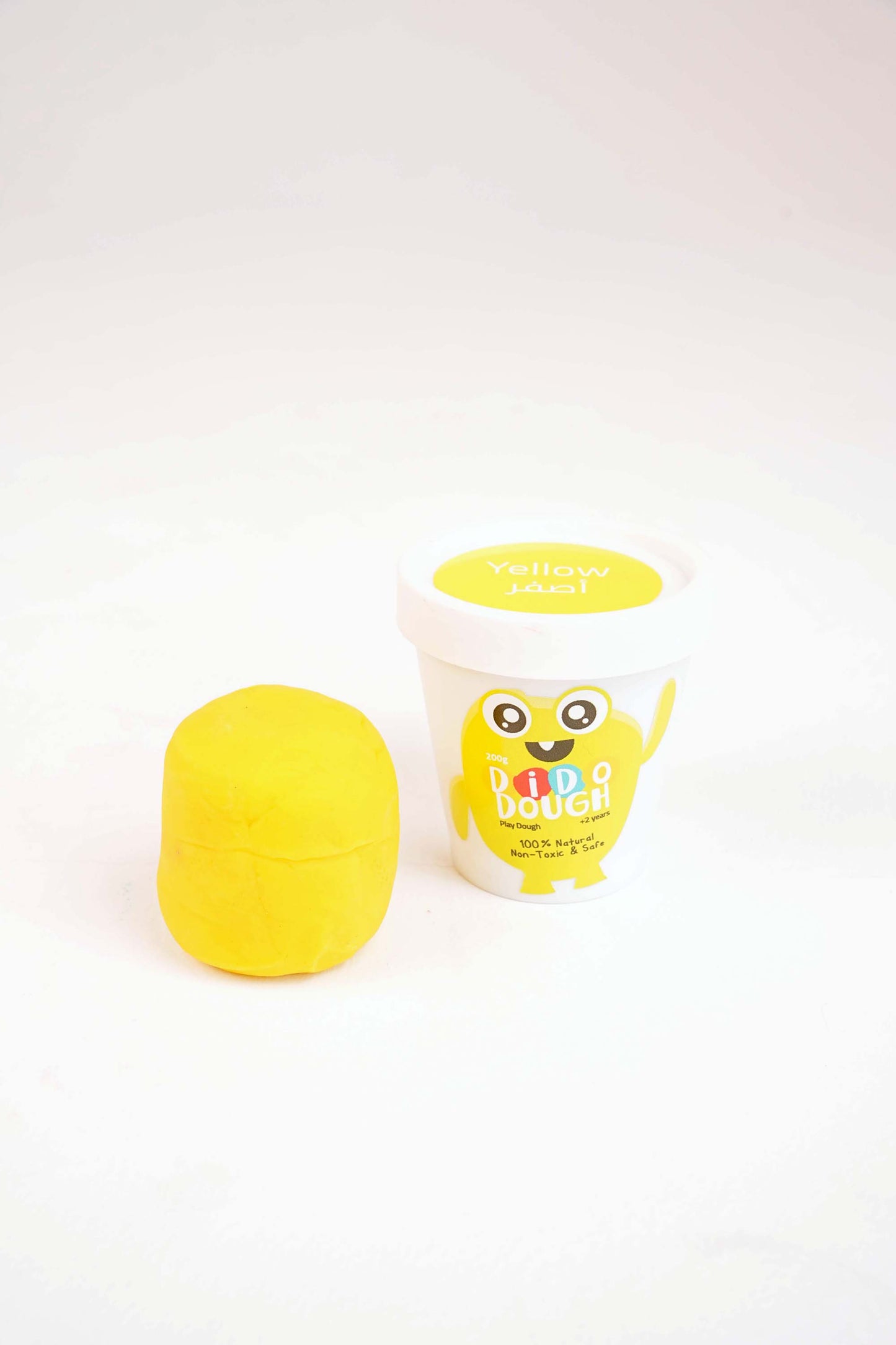 Comfy-sized Play Dough in White Pack (200g)